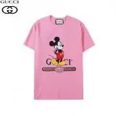 homem gucci t-shirt gg high quality mickey mouse pink ggcu36445,gucci t-shirt qatar